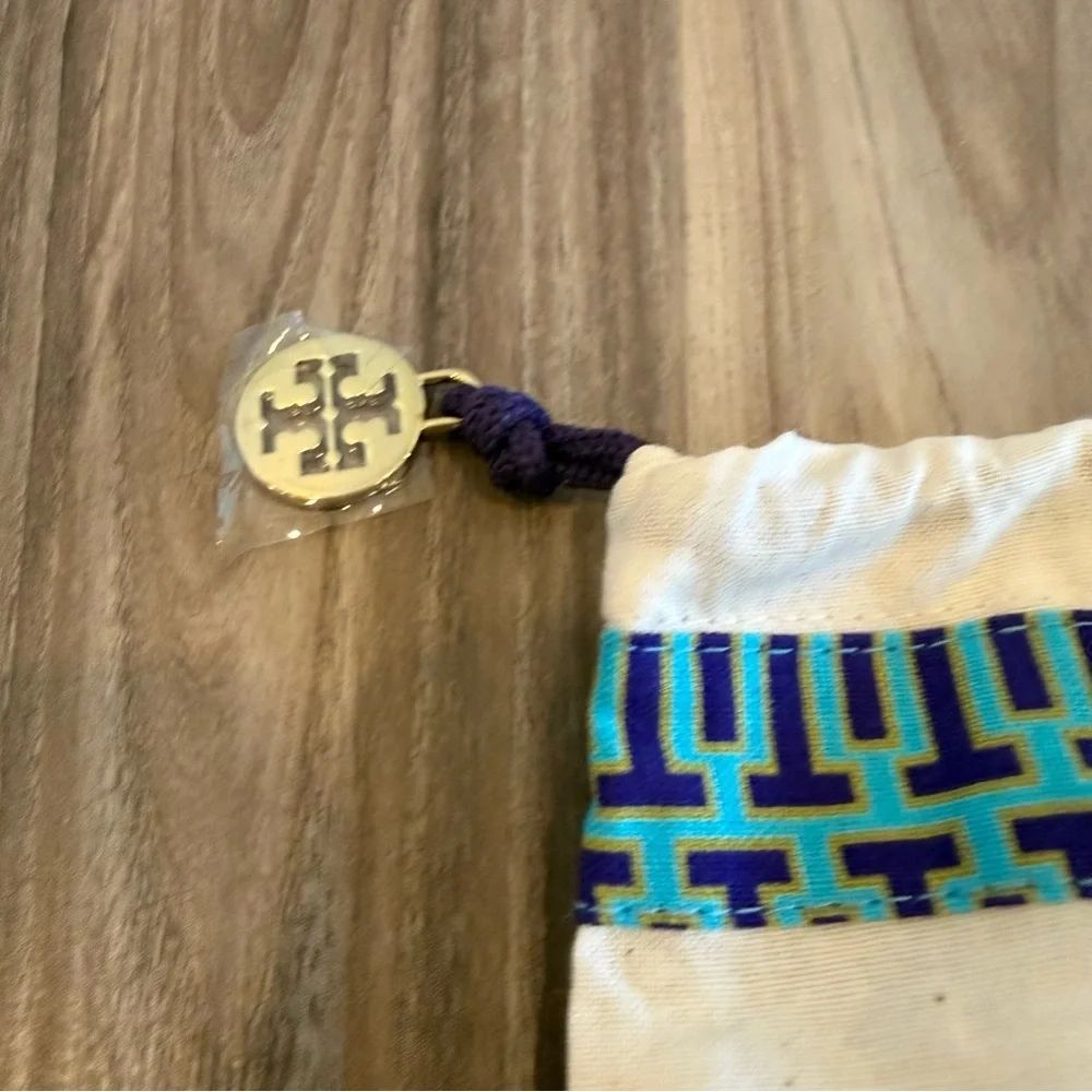 Tory Burch White and Blue Dust Bag
